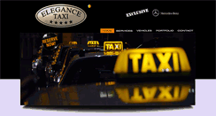 Desktop Screenshot of elegancetaxi.com